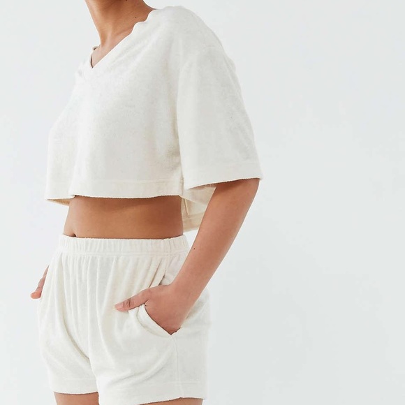 Urban Outfitters Pants - Out From Under Urban Outfitters Terry Short Set